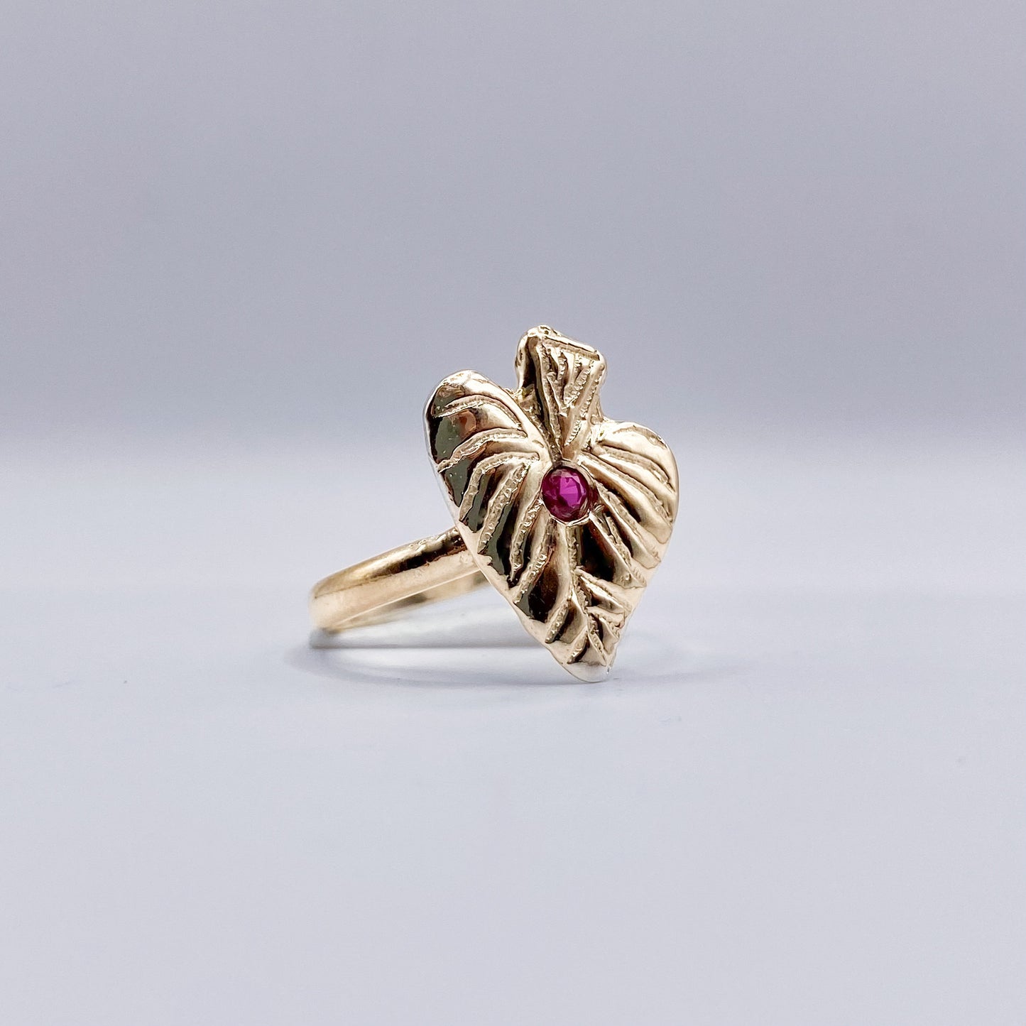 Lines Heart Ring