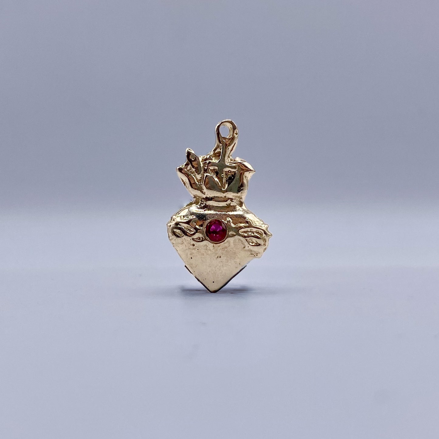 Flaming Heart Pendant