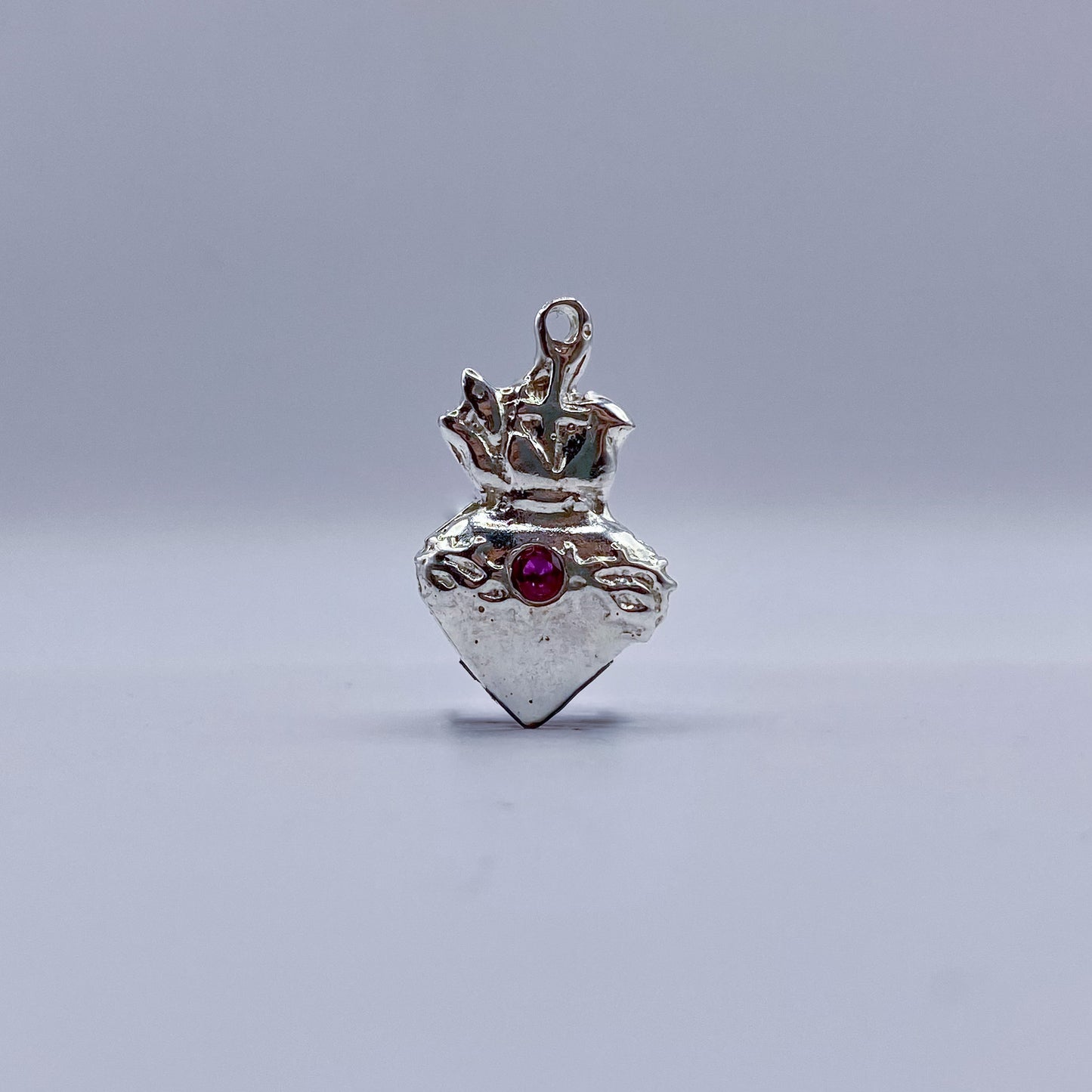 Flaming Heart Pendant