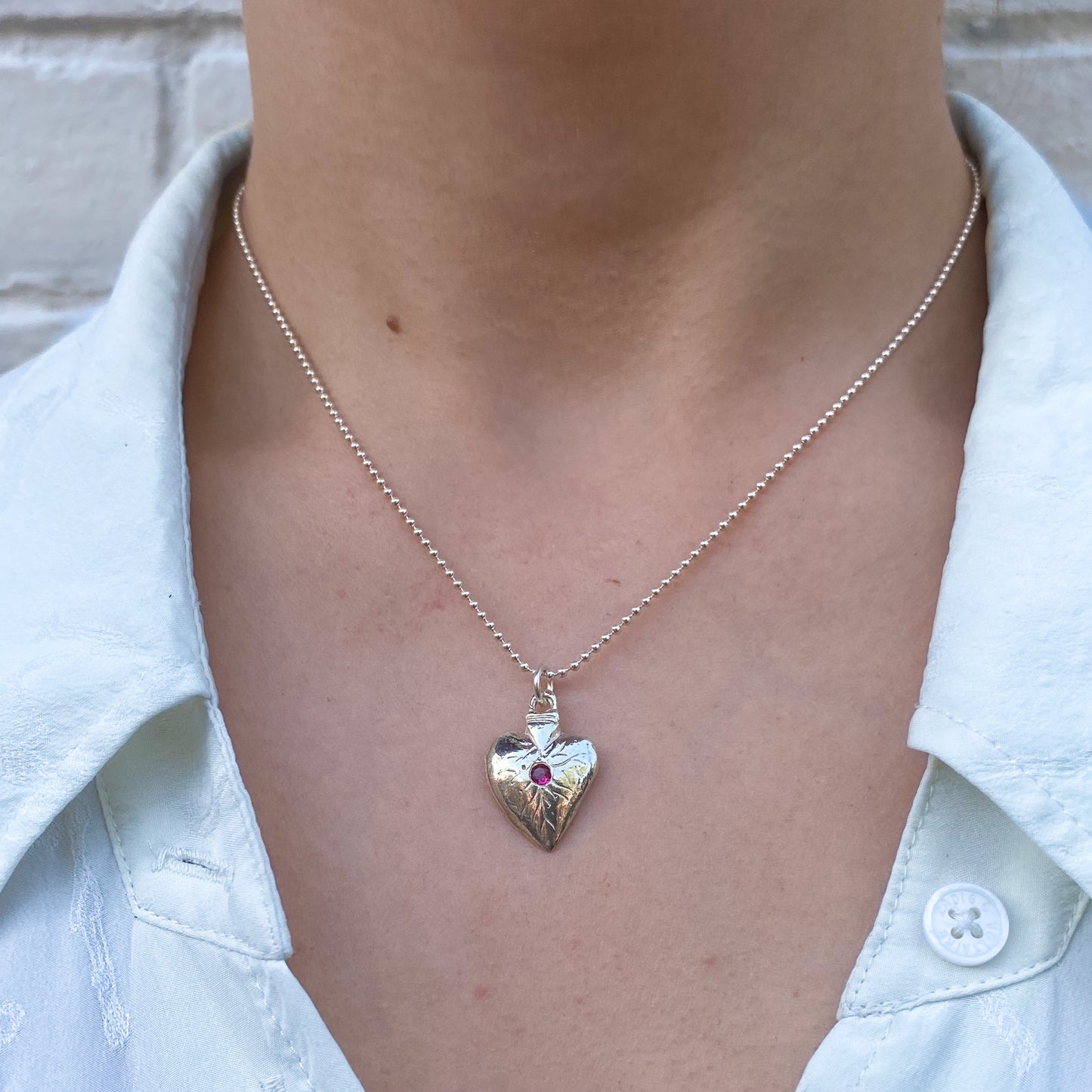 Plump Heart Pendant
