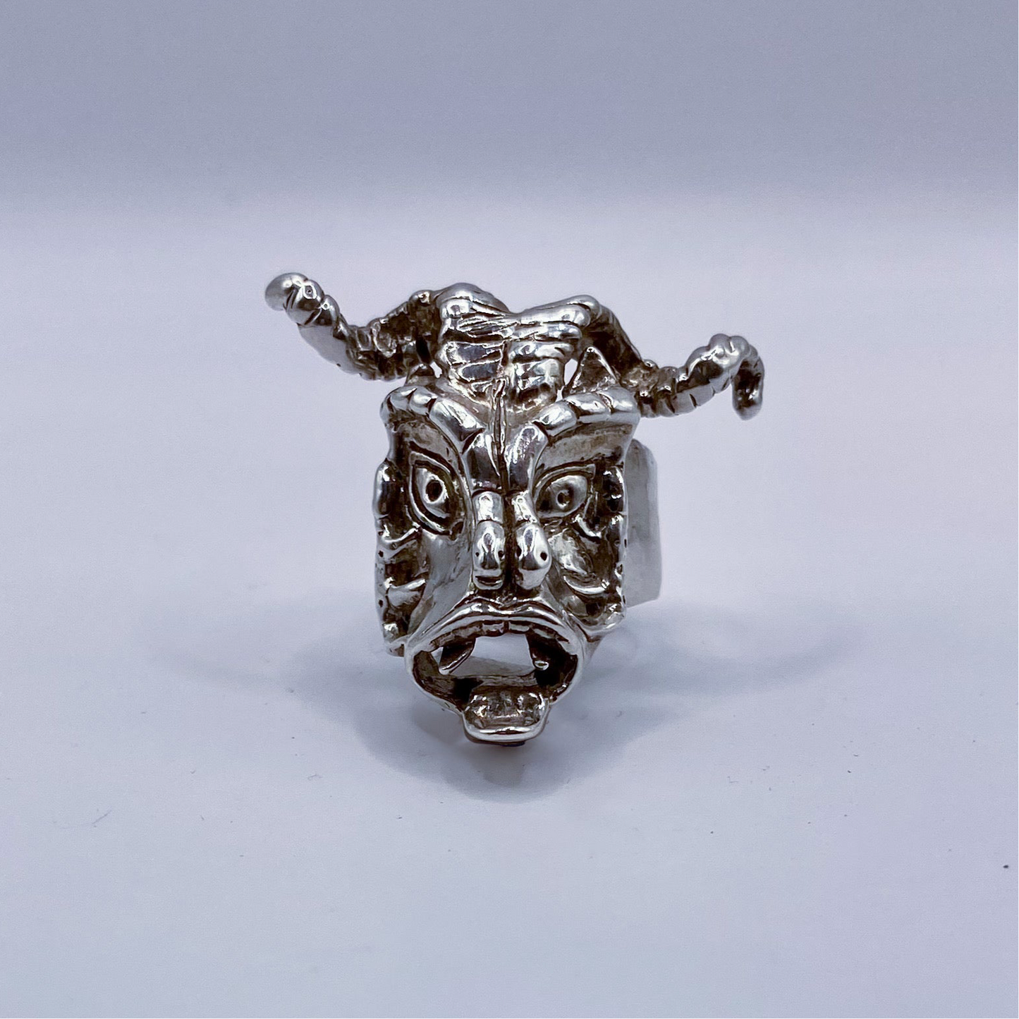 Diablo Mask Ring
