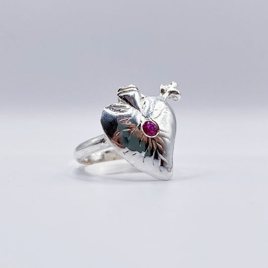 Plump Heart Ring